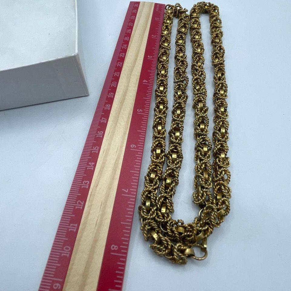 Vintage 32 Byzantine Chain Necklace Ddd8 3