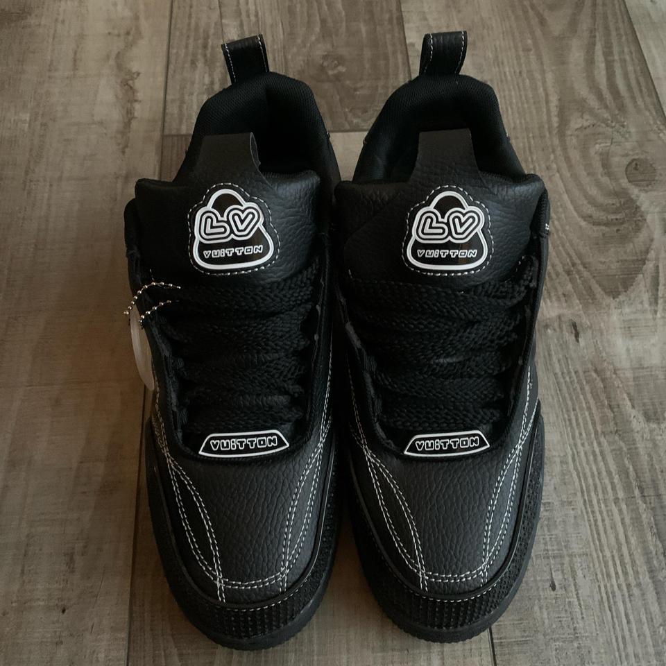 Black Lv Trainerssneakers Leatherfyp 6867 2
