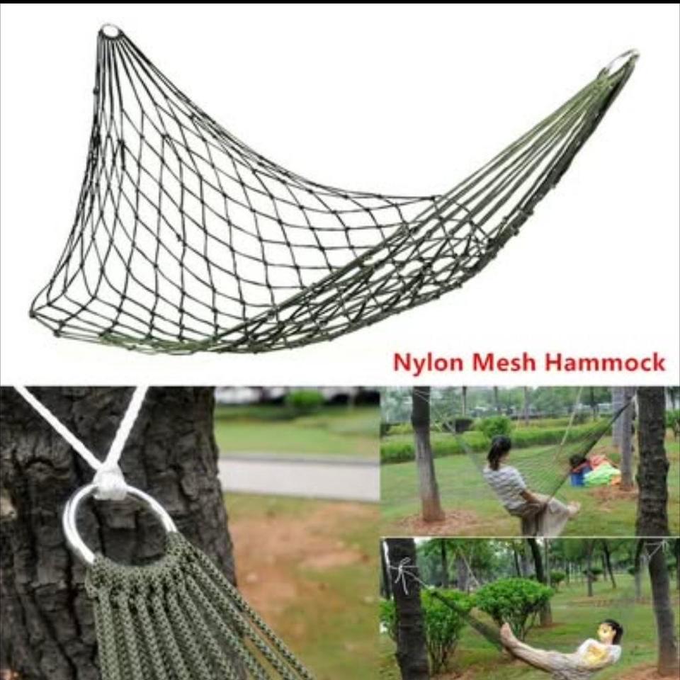 Portable Garden Nylon Hammock Net 394f