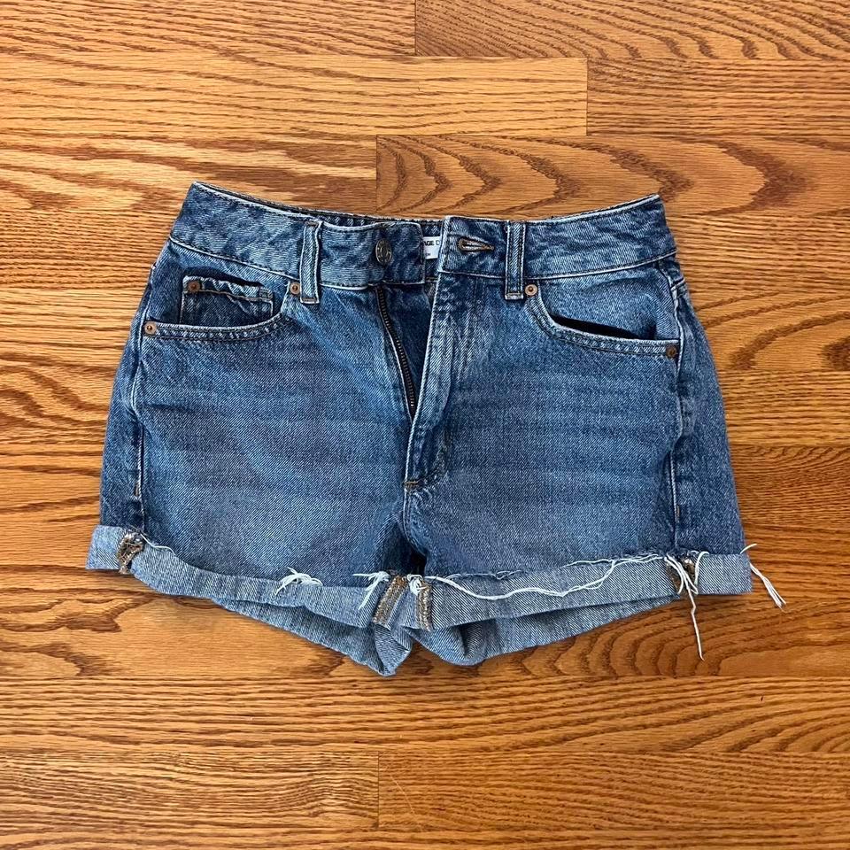 Garage Mom Jean Shorts Lightly