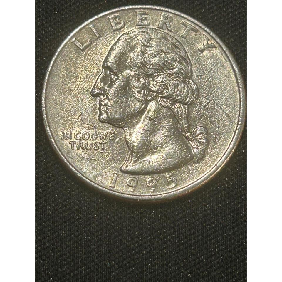 1995 Quarter Error Coin Us 4
