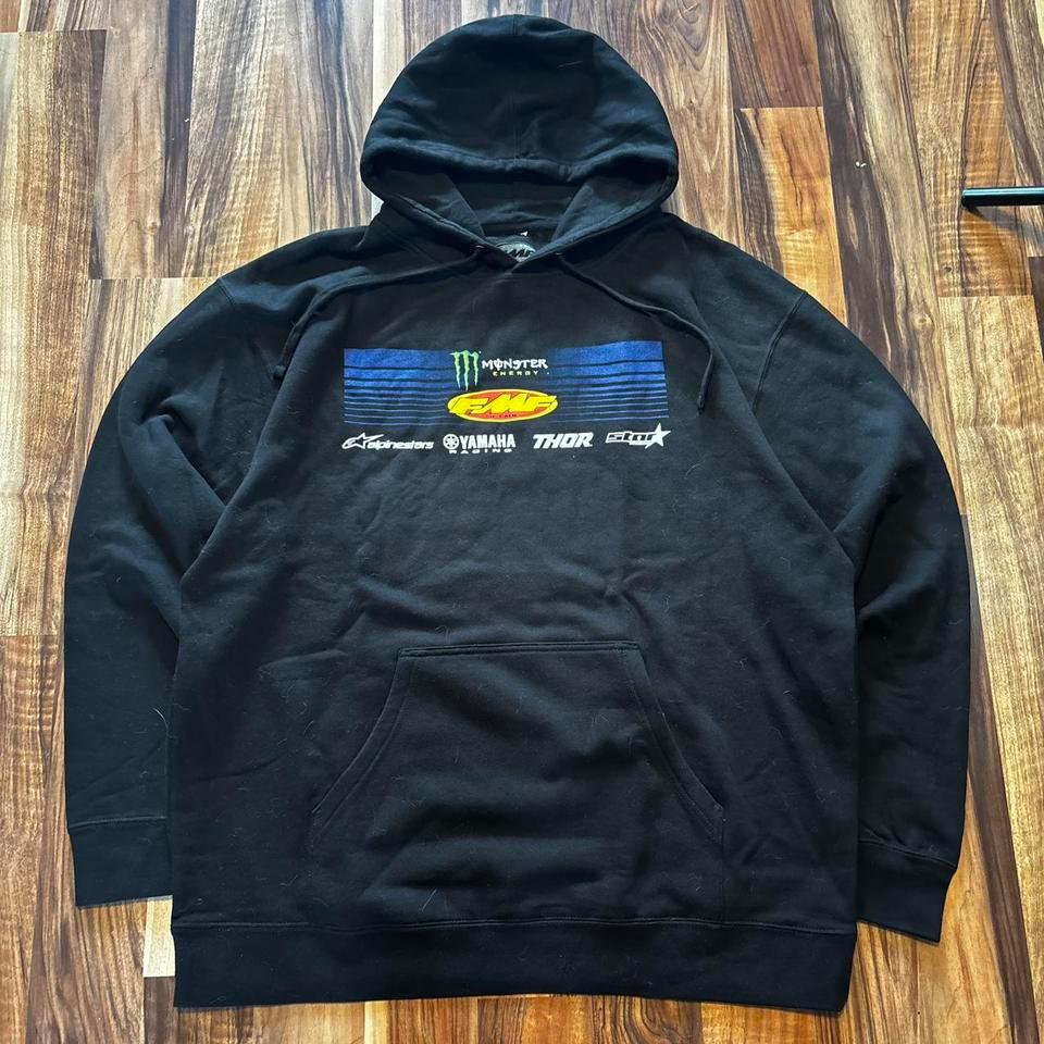Black Y2k Grunge Racing Motocross 4f05