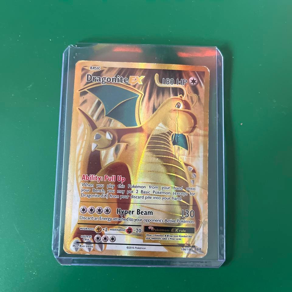 Dragonite Ex Gold Star Pokemon 98a9