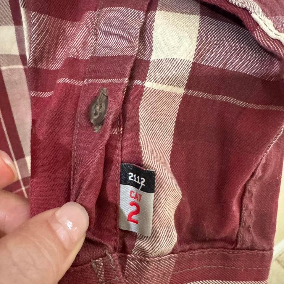 Real Carhartt Fr Work Shirt C5f5 4