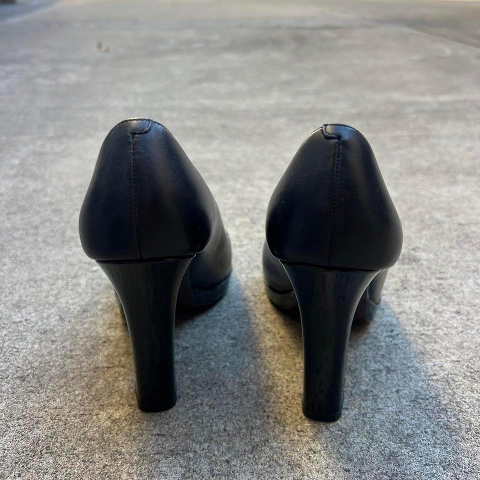 Black Peep Toe Heels Heels 3