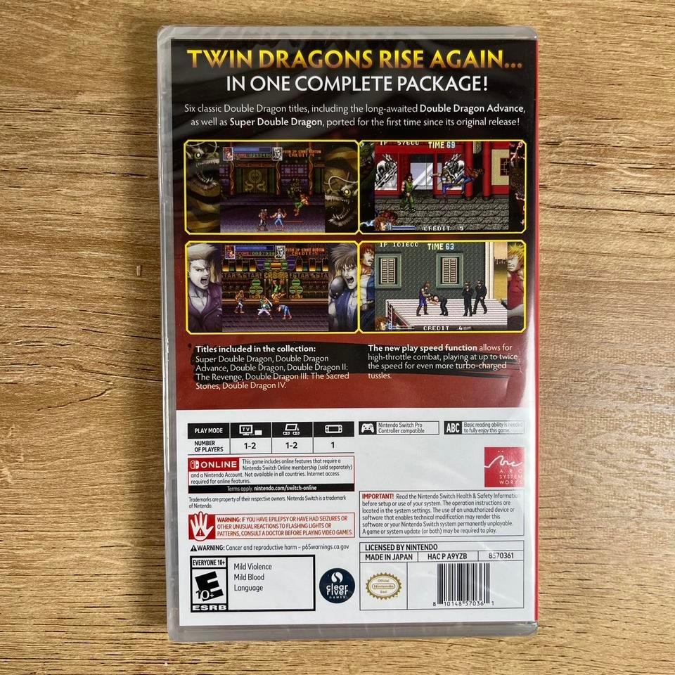 Double Dragon Collection Nintendo Switch Ebae 3