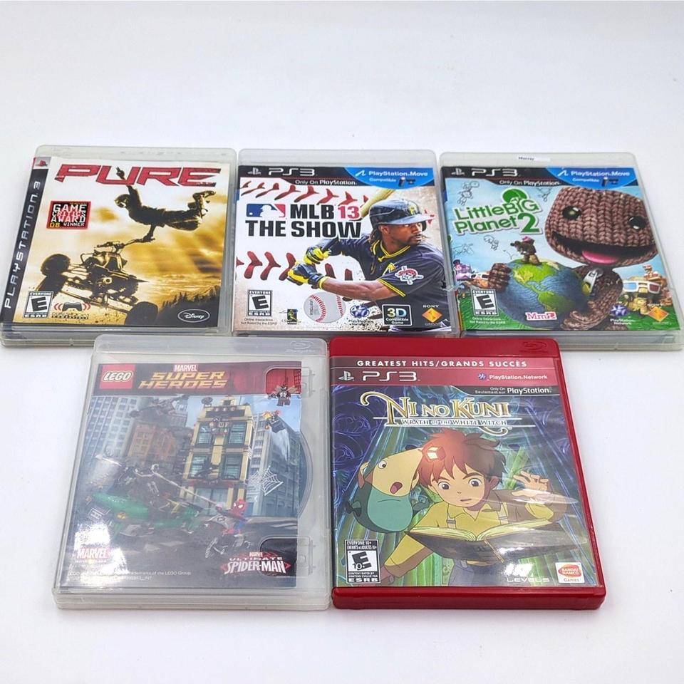 Lot Of 5 Sony Playstation 599a