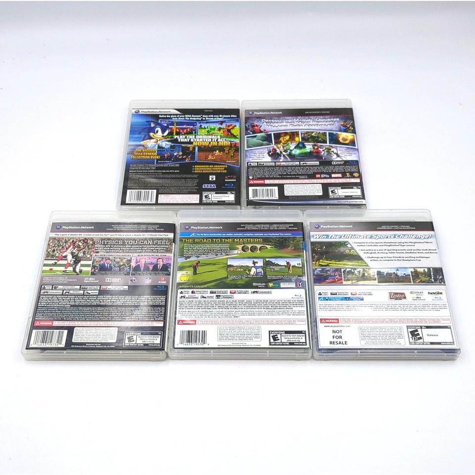 Lot Of 5 Sony Playstation 8121 2