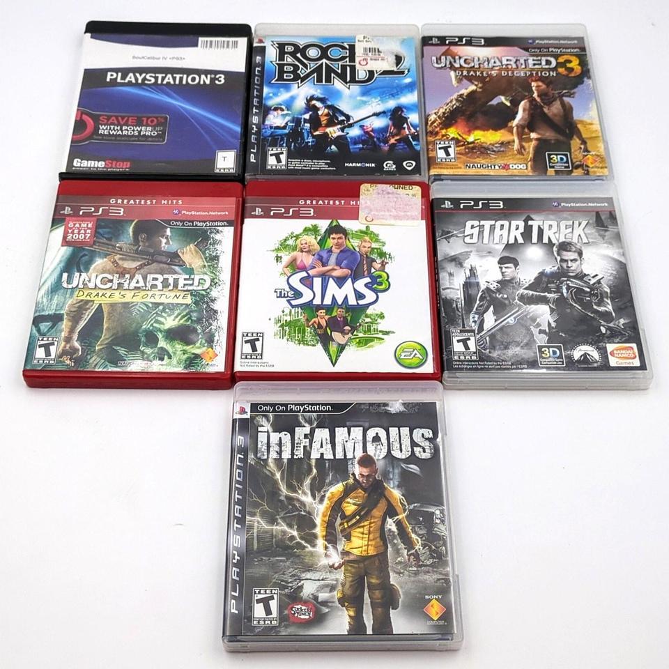 Lot Of 7 Sony Playstation 30d2