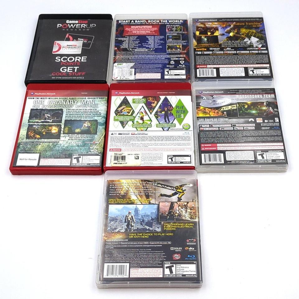 Lot Of 7 Sony Playstation 30d2 2