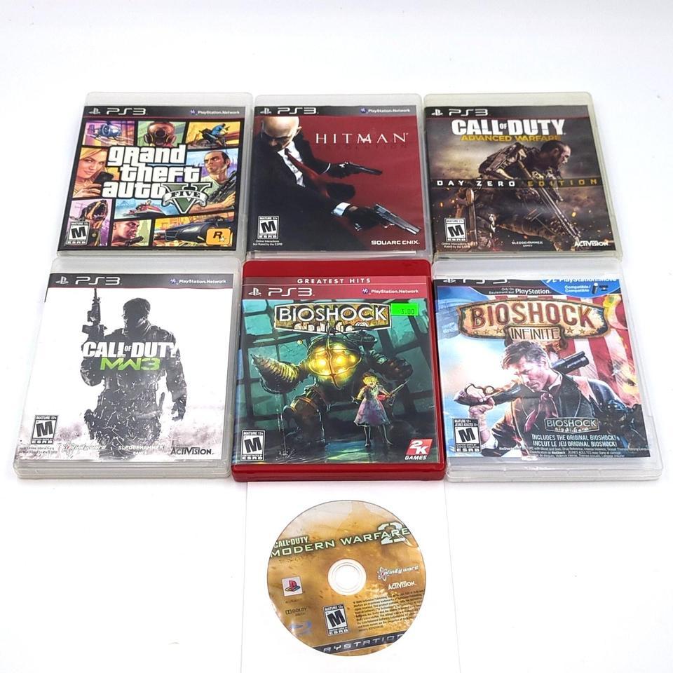 Lot Of 7 Playstation 3 0347