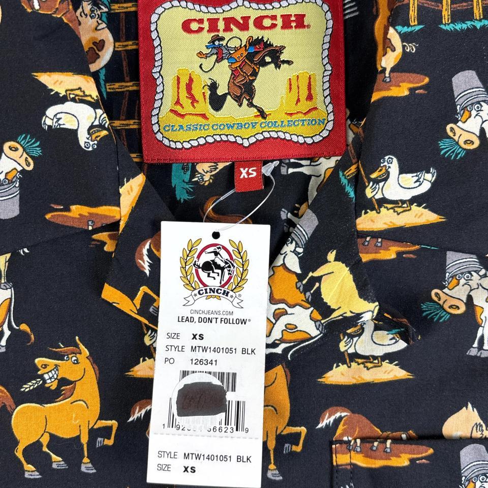Cinch Funny Farm Camp Shirt 2e22 3