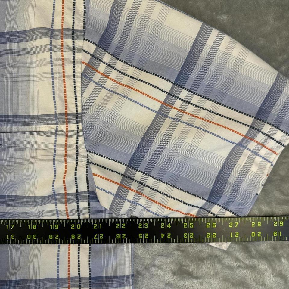Simms Plaid Fishing Shirt Blue 1127 6