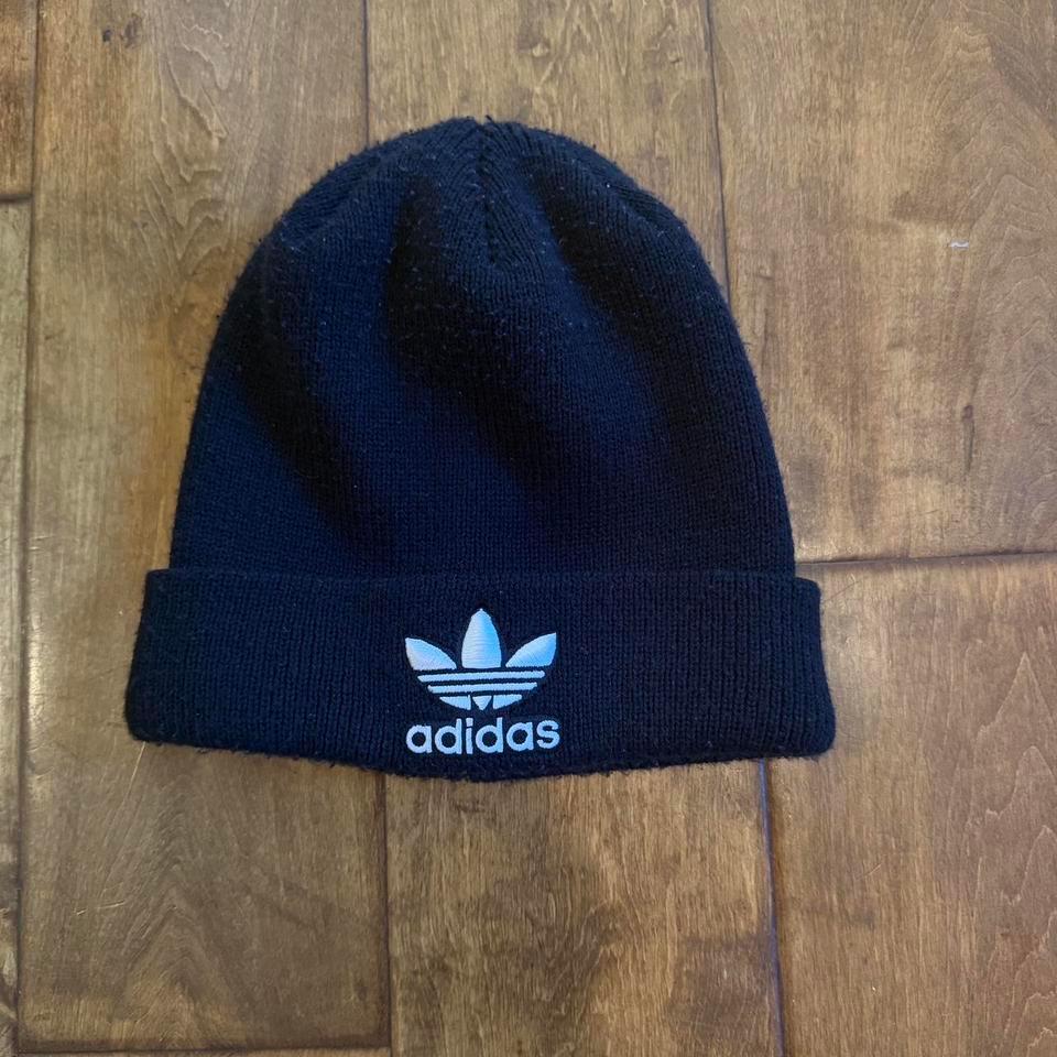Black Adidas Beanie Good Condition Ad08