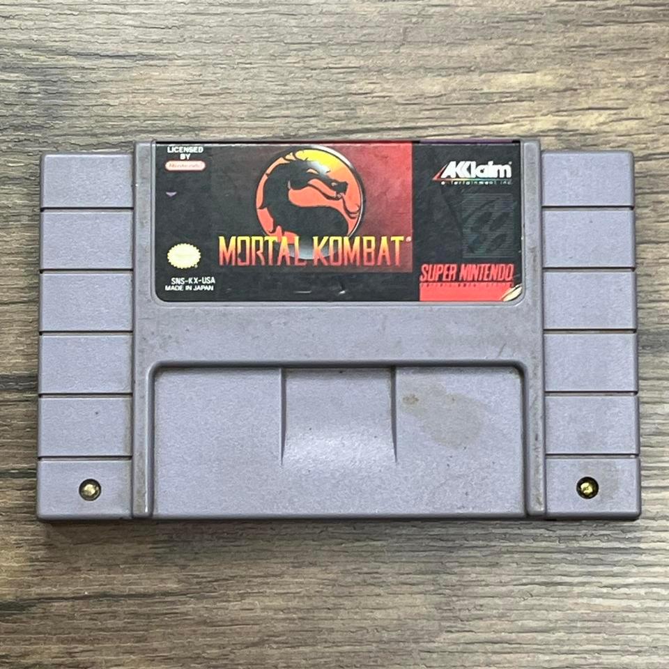 Mortal Kombat Super Nintendo Entertainment 4896