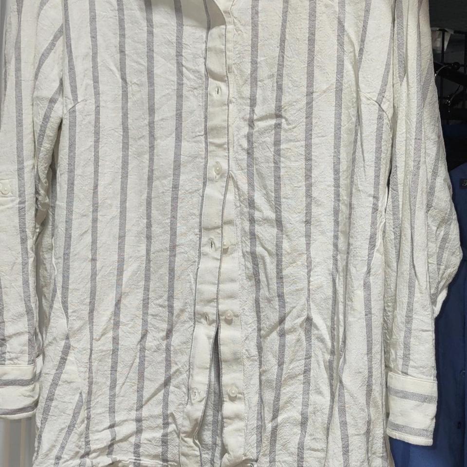 Gauzy Button Down Long Sleeve