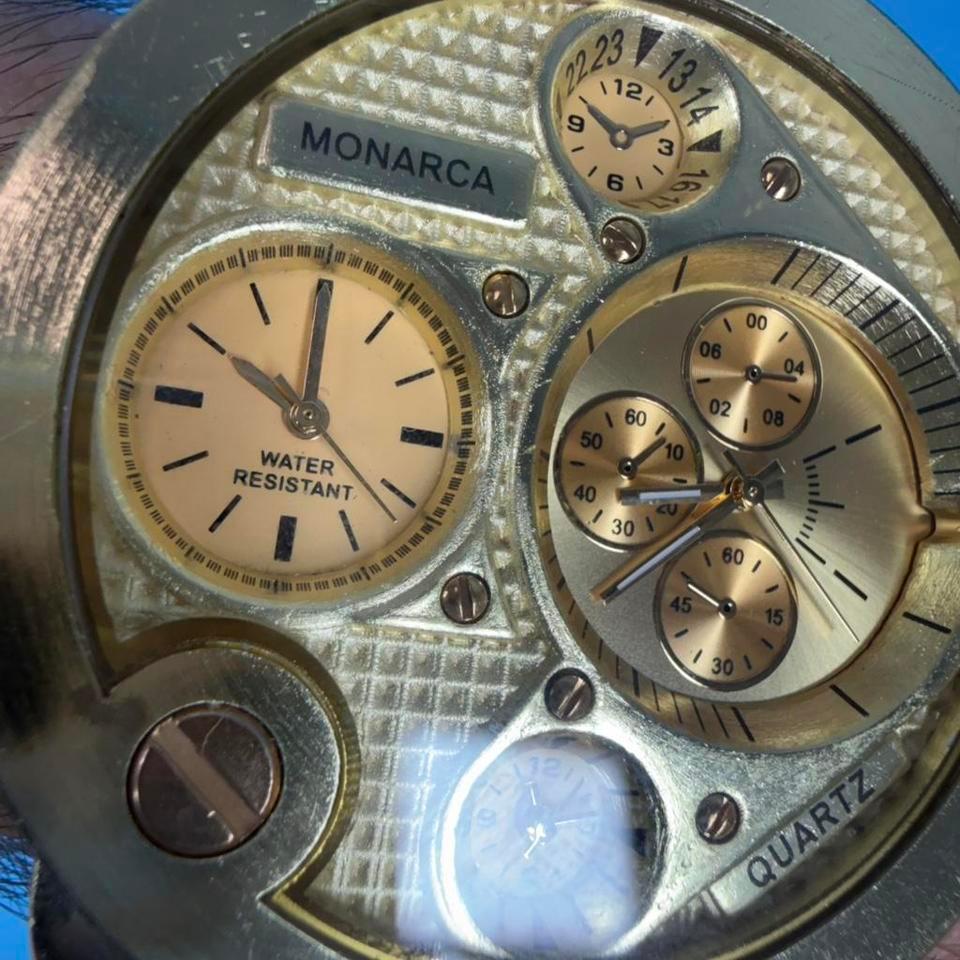 58 Mm Monarca Gold Watch 2700 5