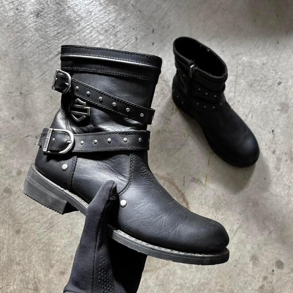 Harley Davidson Engineer Boots Motorcycle 1603