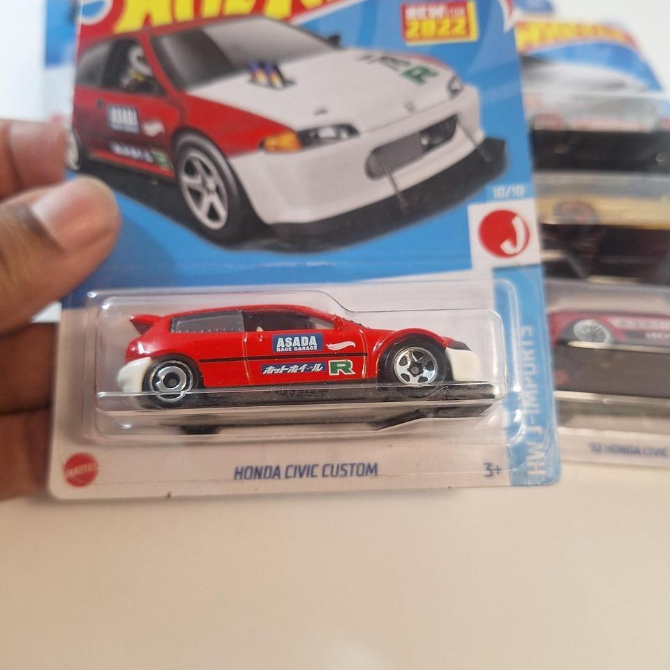 Hot Wheels 7 Cars Honda 5e62 8