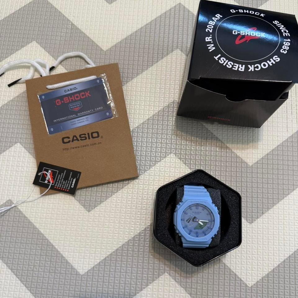 Light Blue Casio Casio G Shock 302a