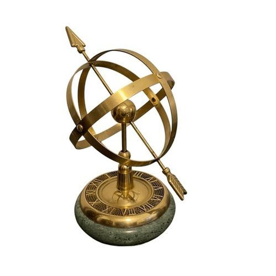 Vtg Armillary Sphere W Arrow 22b1