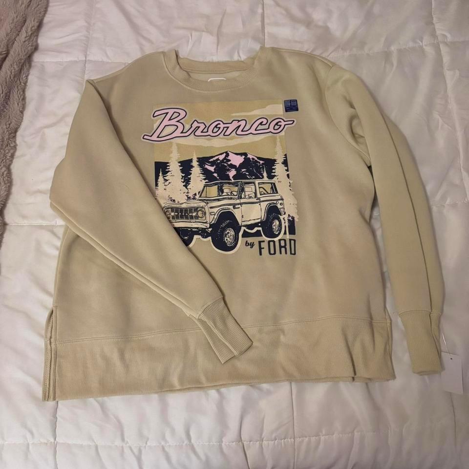 Yellow Tan Ish Ford Bronco With F3fc