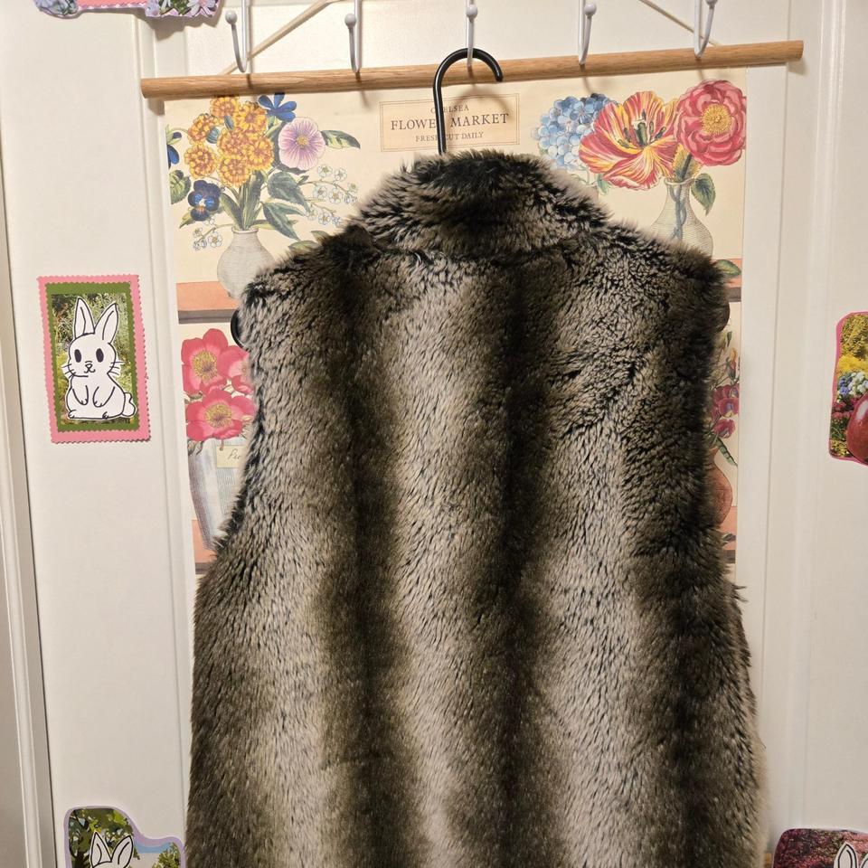Faux Fur Vest Gently Used 0b59 3