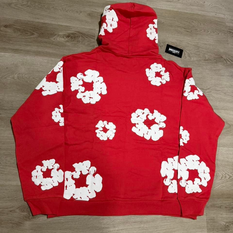 Red Denim Tears Hoodie Brand 35bf 2