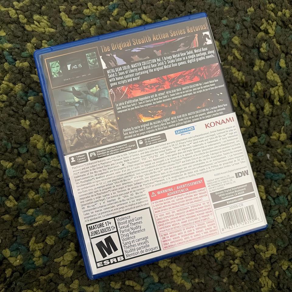 Metal Gear Solid Master Collection 2