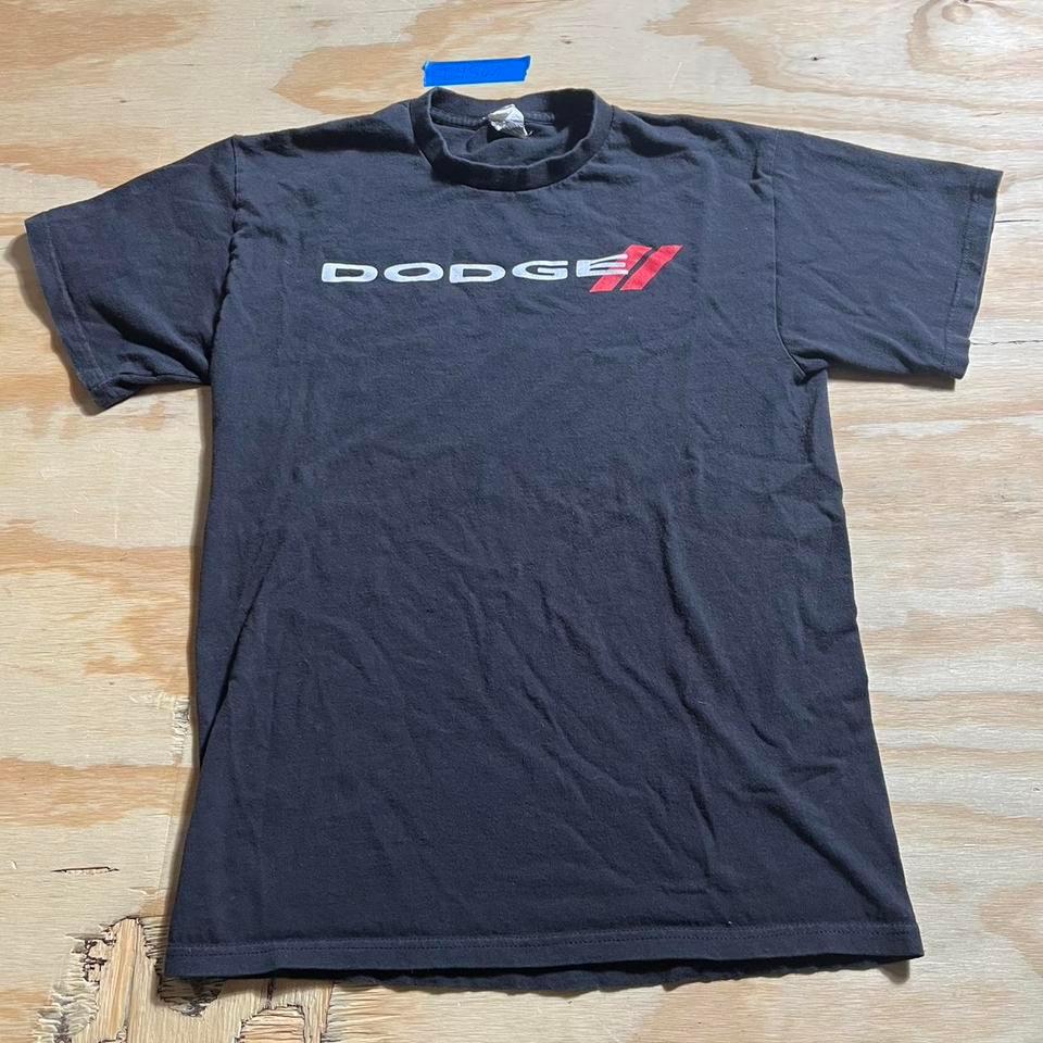 Dodge Black Cotton T Shirt Size