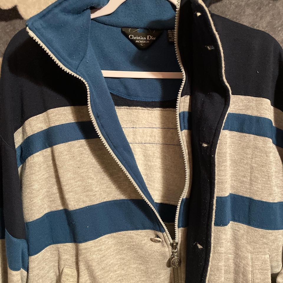 Vintage Christian Dior Zip Up Long 2