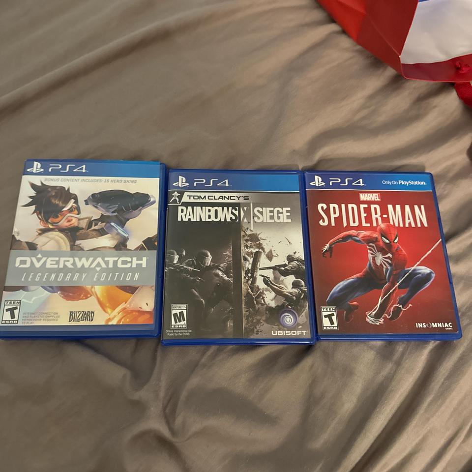 Bundle Of 3 Ps4 Games