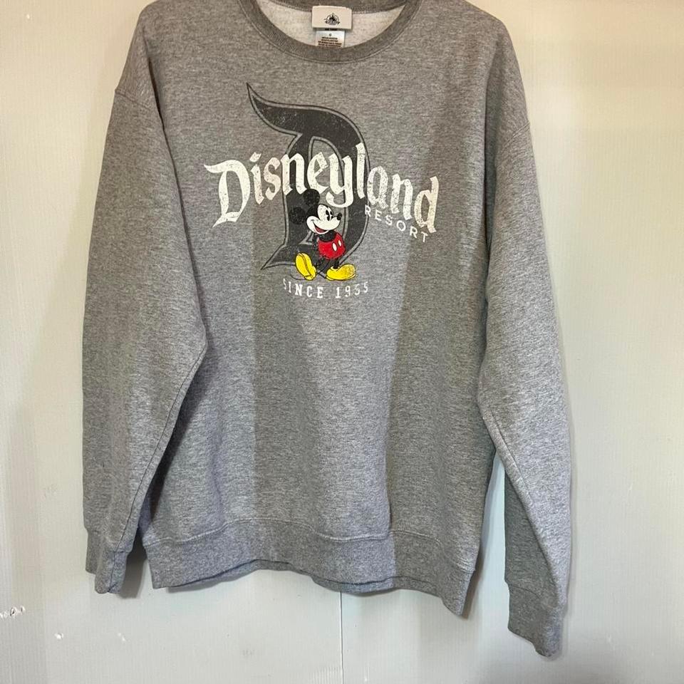 Disney Grey Crewneck Sweatshirt Size 5ba9