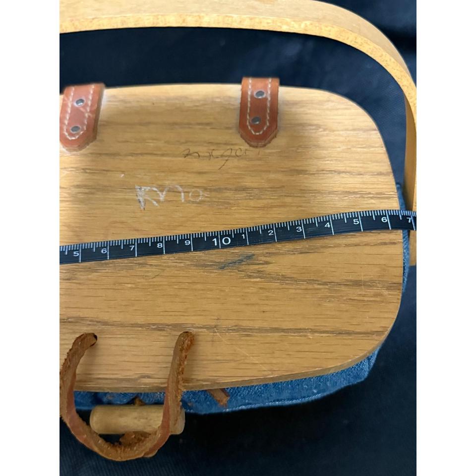 Longaberger Small Picnic Veg Basket 4