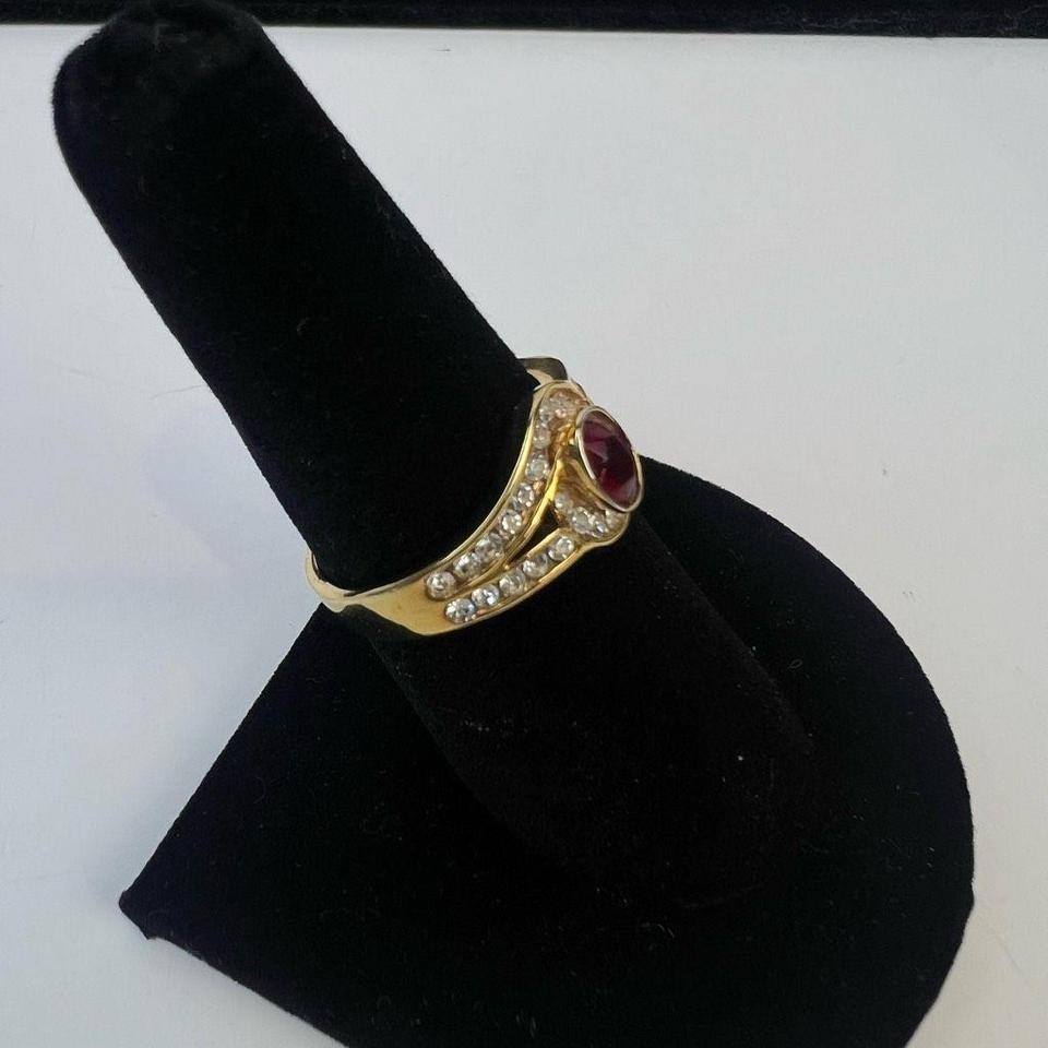 Vintage Ring 18k Gold Filled 3
