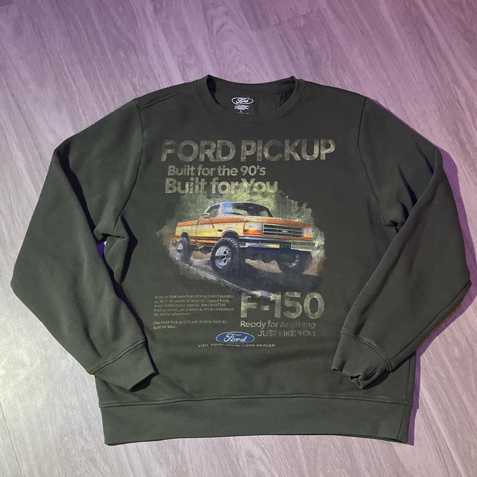 Vintage 90s Ford F 150 Green Ad7d