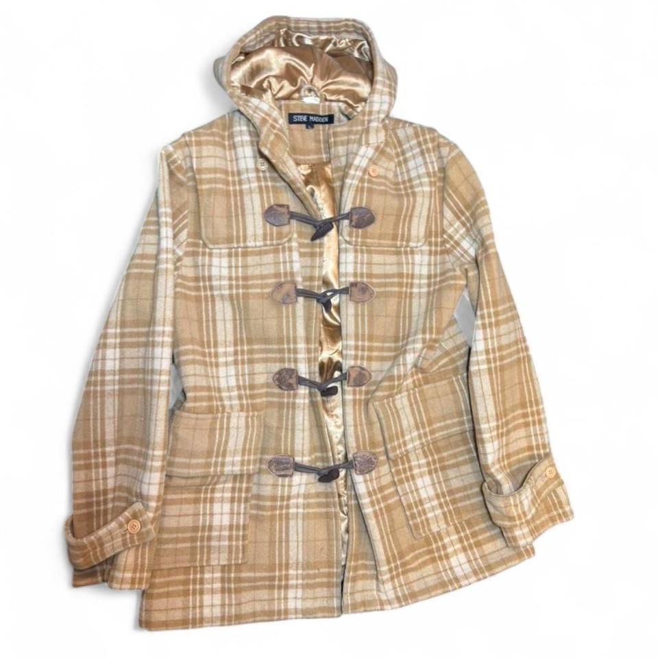 Vintage Steve Madden Womens Plaid C08f