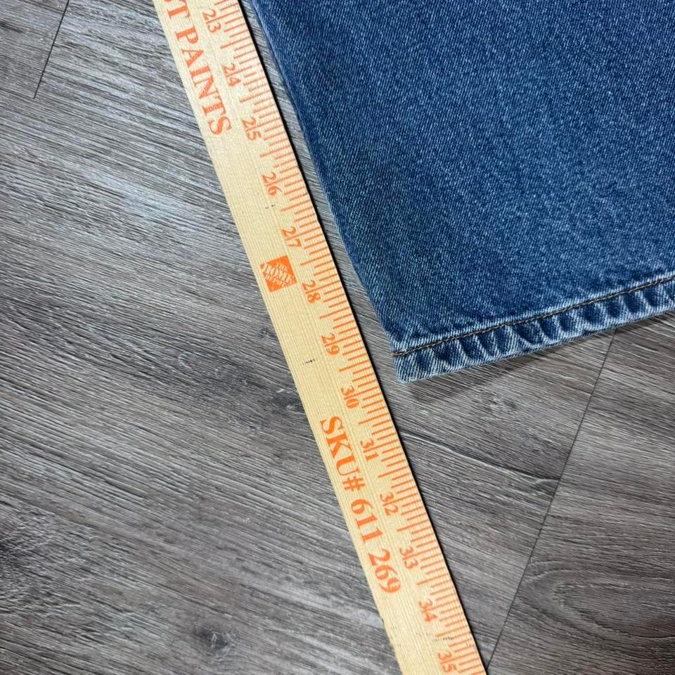 Vintage Carhartt Blue Jeans With Dbd1 7