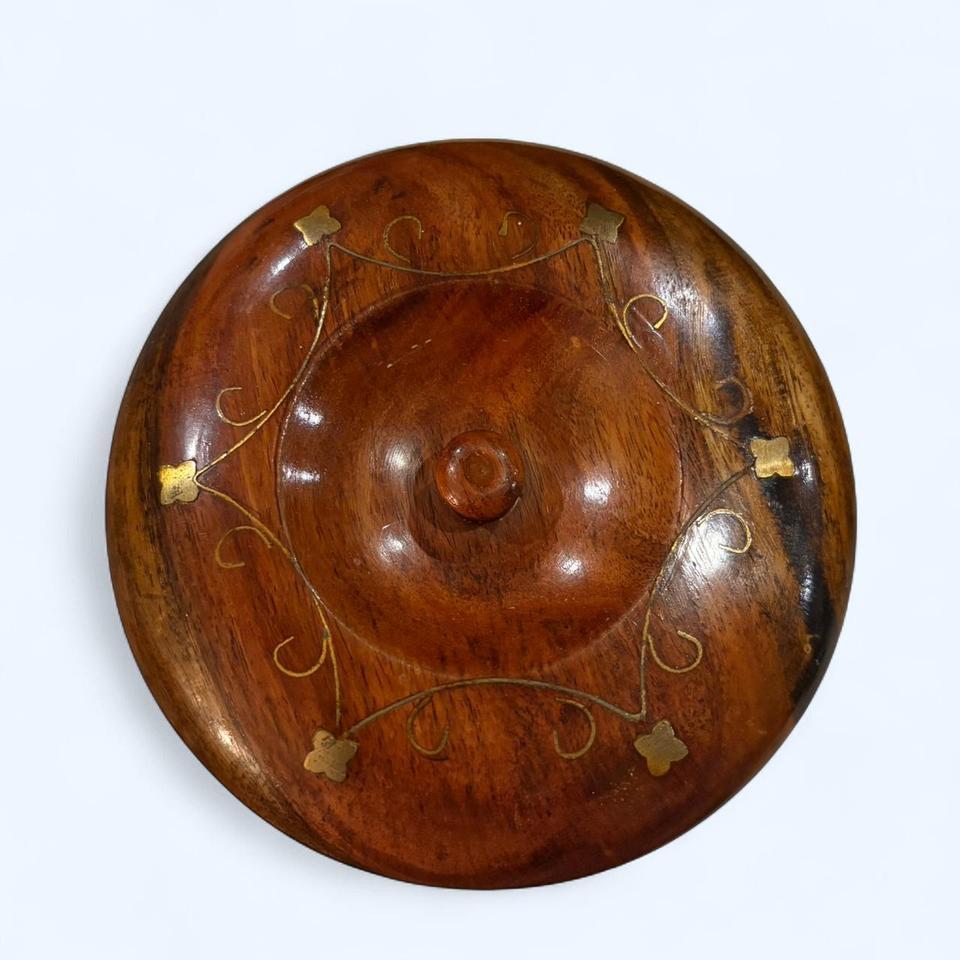 Wooden Box With Lid I 40dc 4