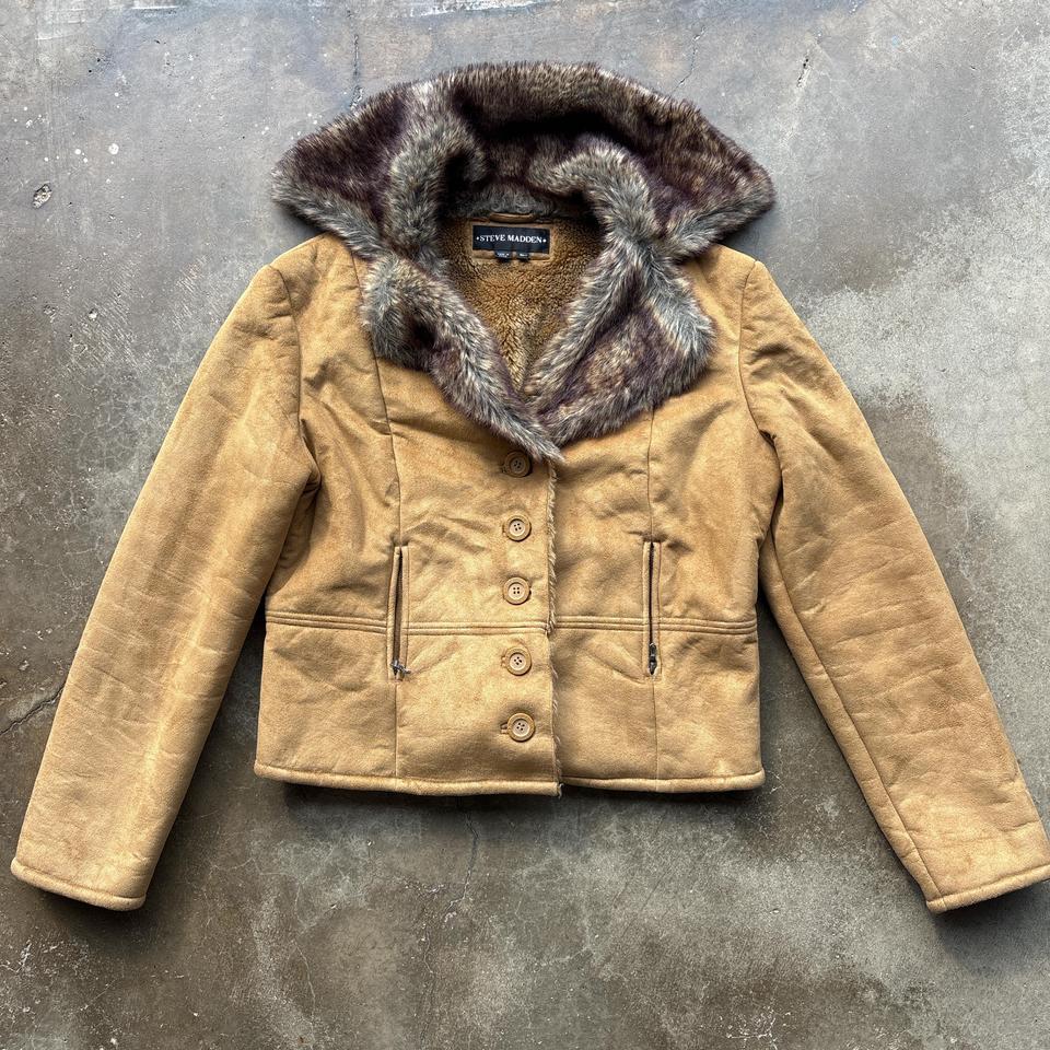 Vintage Steve Madden Tan Faux