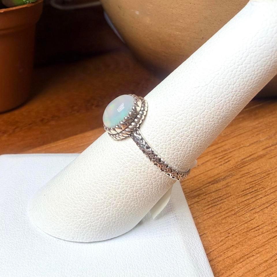 Ethiopian Opal Ring Size Ca1b 4
