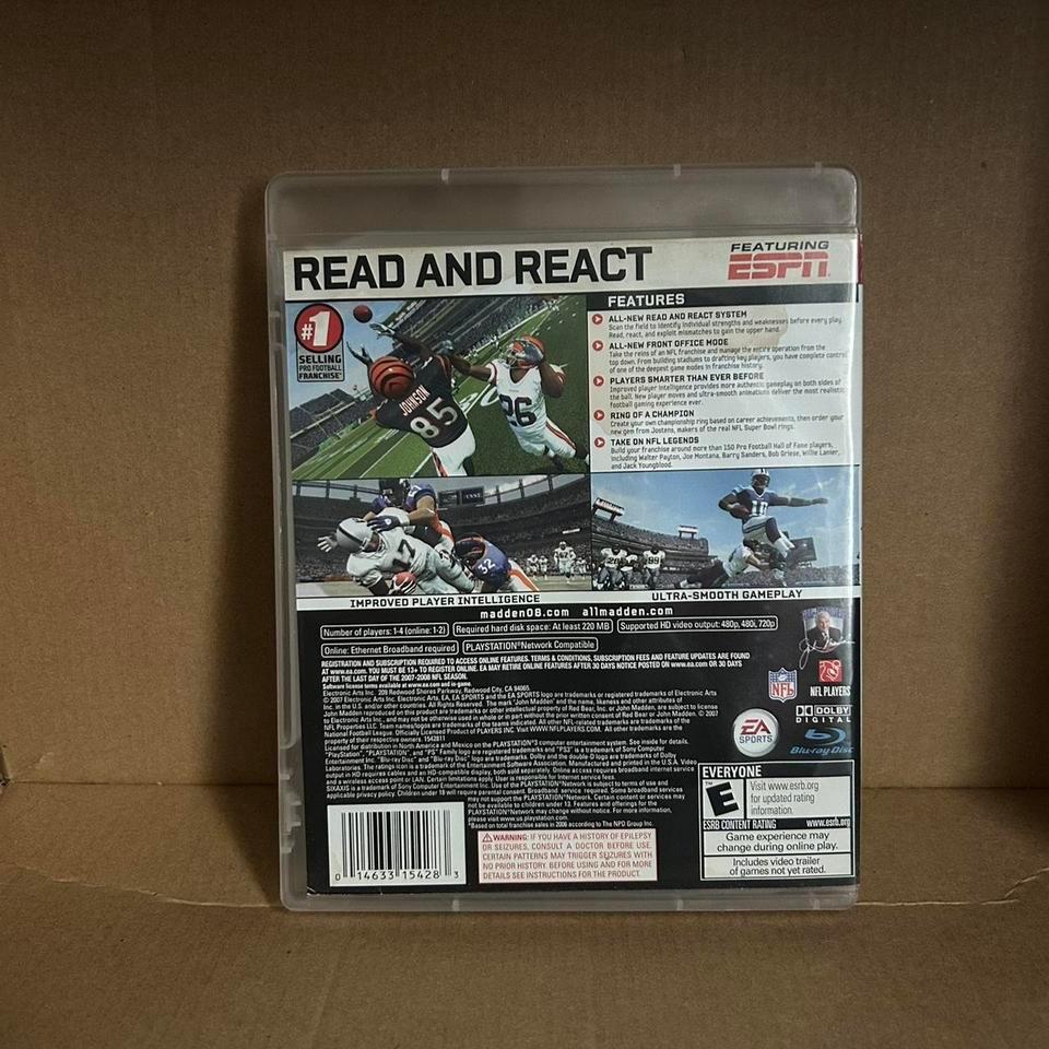 Ea Sports Madden 08 Ps3 3