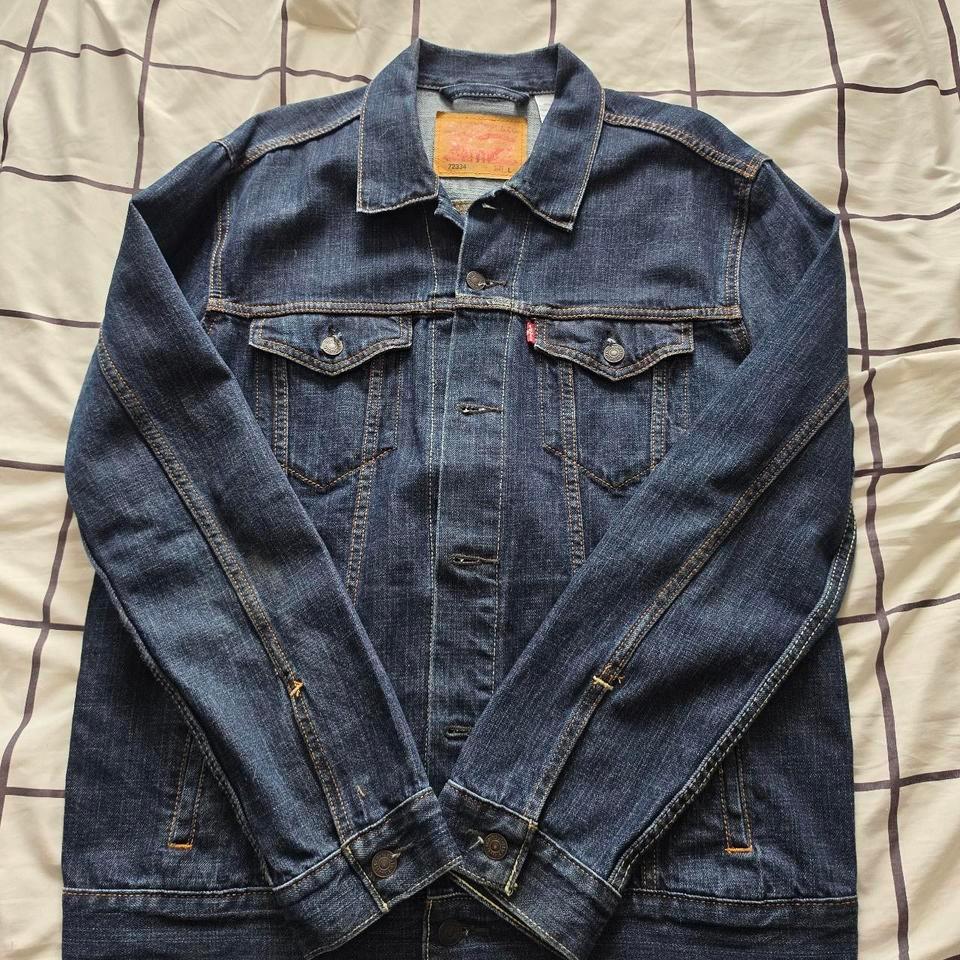 Levis Navy Denim Jacket Denim 8a68