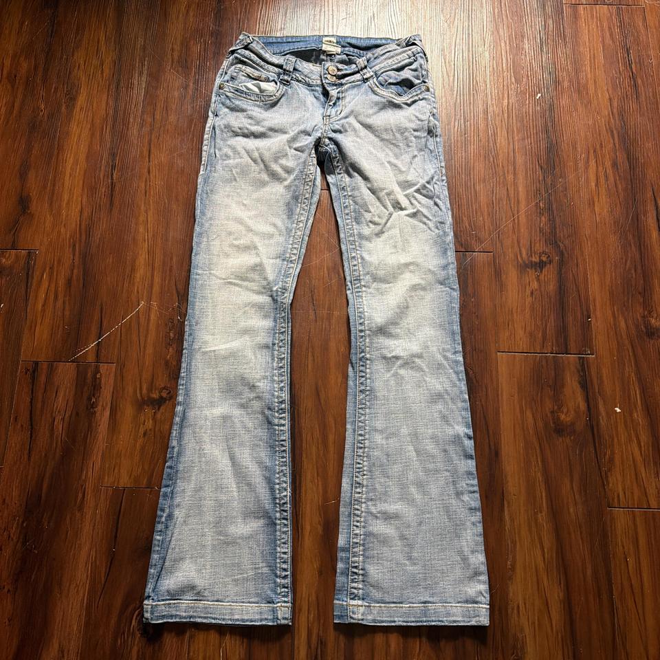 Vintage Y2k Low Rise Blue Aba5