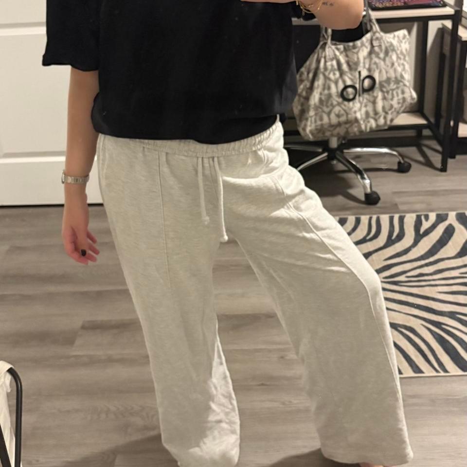 Grey Thick Zara Sweatpants In 2