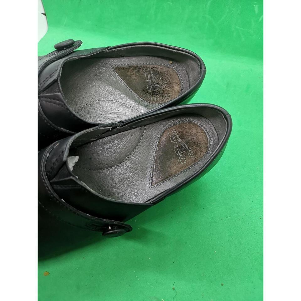 Womens Dansko Solstice Black Leather E409 8