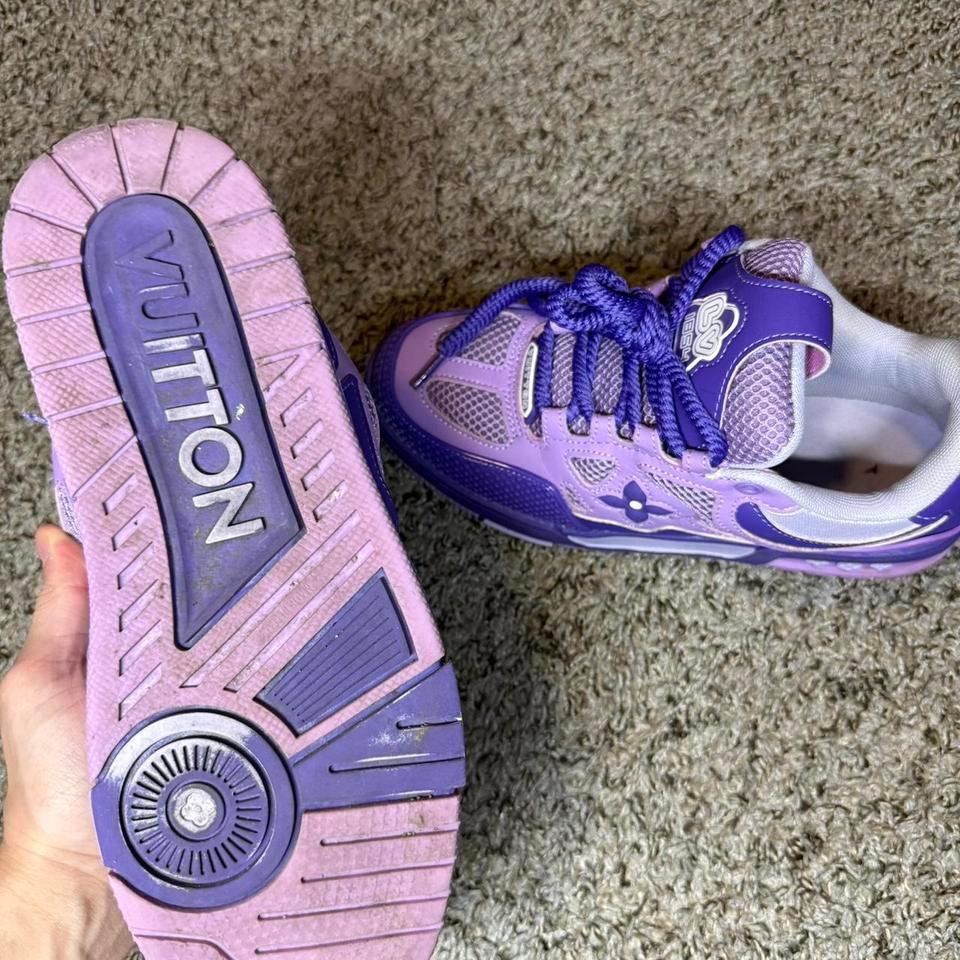 Louis Vuitton Purple Skates No F438 4