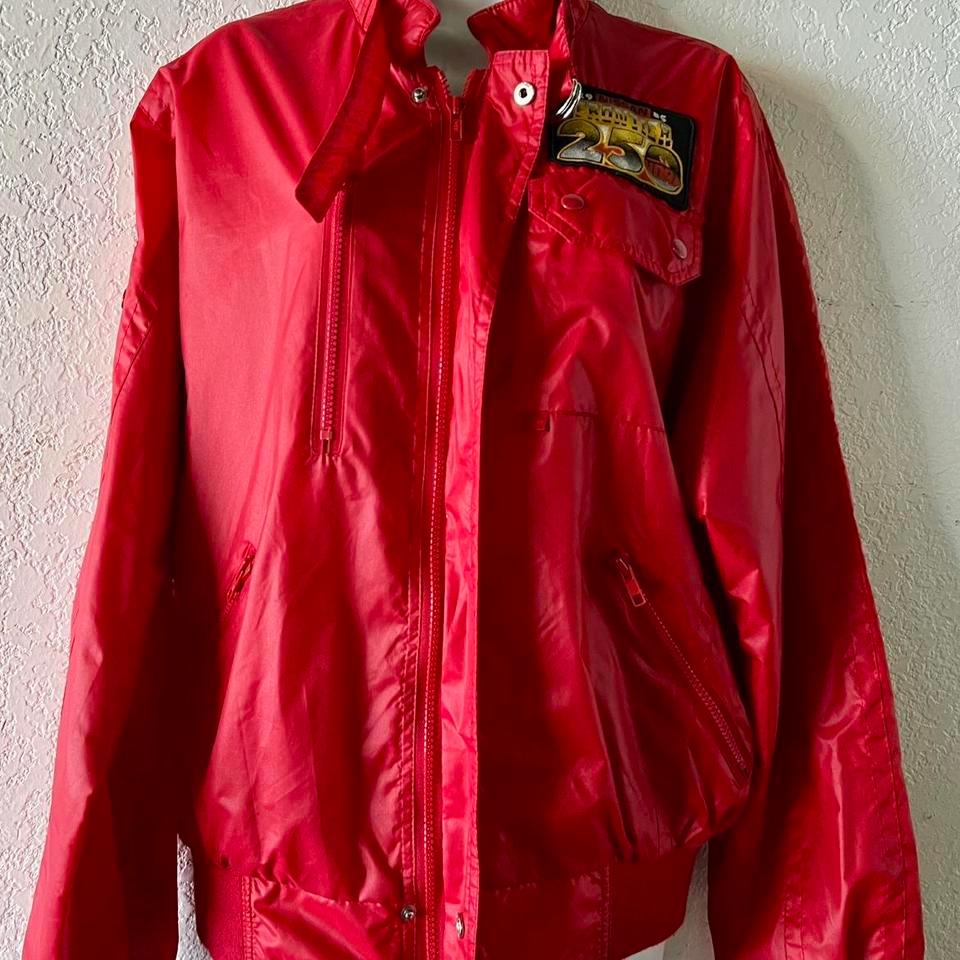Vintage Red Upstream Nissan 1985