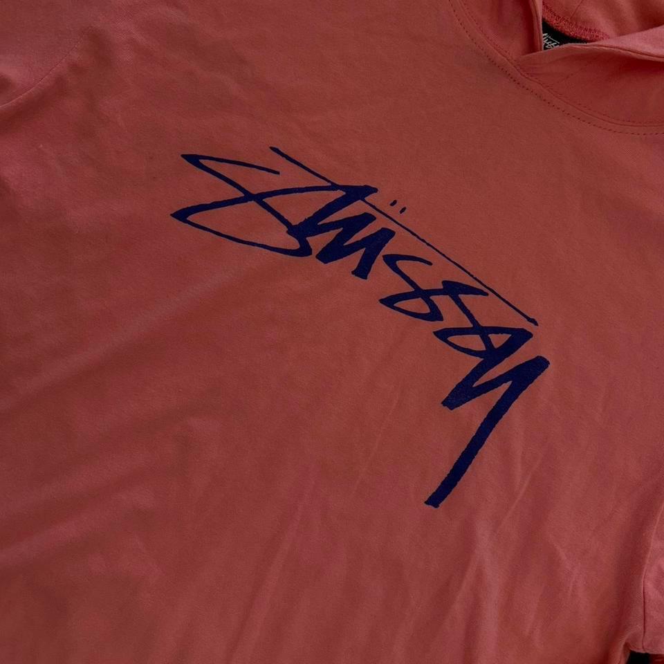 Pink Stussy Hoodie Skater 2