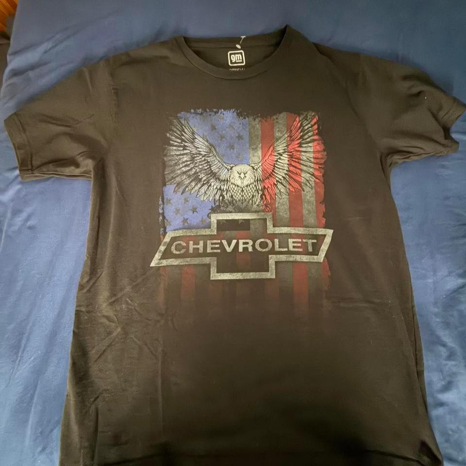 Black American Chevrolet Graphic Tee E986